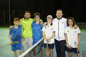 da sinistra: Milan Davide, Fracaro Alberto (cap.) Circo Lorenzo; Tommaso Dallan, Favaro Michele (cap.) Pinarello Edoardo